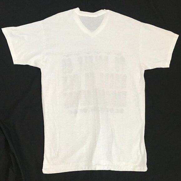 Vtg 90s Star Trek Glitter Graphic T-Shirt To Boldly Go USS Enterprise Ship 2XL - Picture 2 of 12